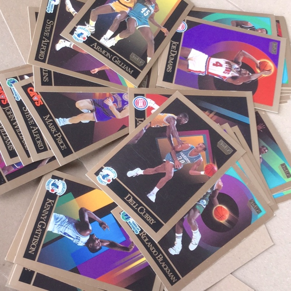Mystery bundle skybox nba card sports memorabilia nostalgia collector vintage